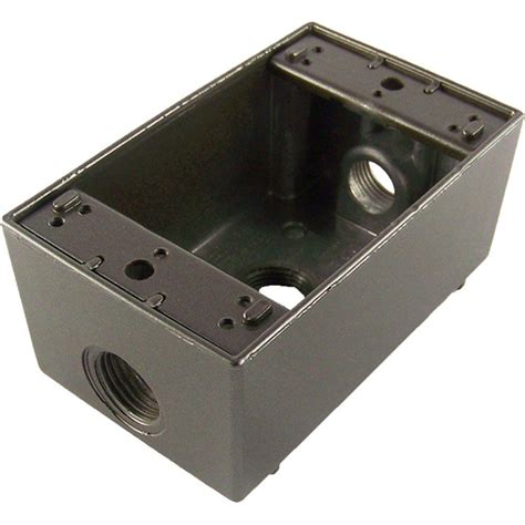 what is a single gang electrical box|single gang weatherproof outlet box.